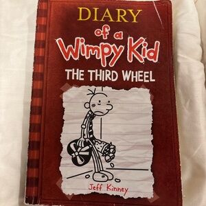 Third Wheel by Jeff Kinney (2012, Trade Paperback) The Diary Of A Wimpy Kid